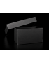 Black cardboard boxe Modular with top : 90x130x80mm