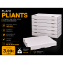 Lot 50 black cardboard boxes Modular : 79x51x25mm