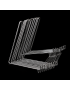 Lot 10 pieces : Metal chrome steel bridge supports for collection