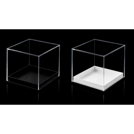 Transparent box : 75x65x60mm. x24