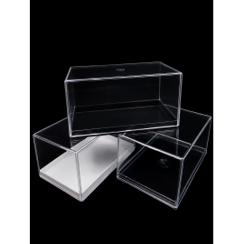 Transparent box : 130x80x65mm x 10