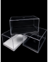 Transparent box : 130x80x65mm